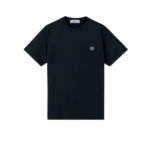 STONE ISLAND t-shirt en coton homme bleu