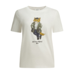 MAISON KITSUNÉ t-shirt en coton femme blanc