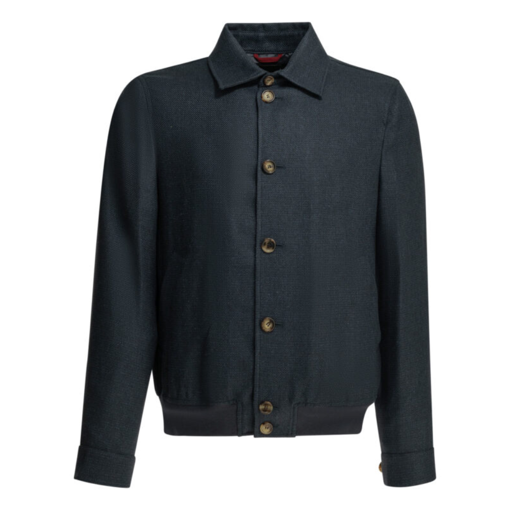 Sans titre (1000 x 1000 px) (91) BRUNELLO CUCINELLI veste légère homme bleue – Image 1