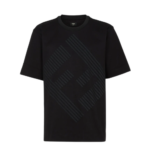 FENDI t-shirt en coton oversize homme noir