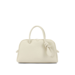 JACQUEMUS sac à main en cuir femme blanc