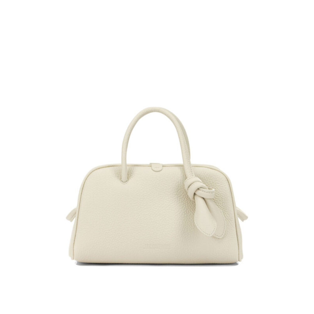 Sans titre (1000 x 1000 px) (92) JACQUEMUS sac à main en cuir femme blanc – Image 1