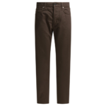 STONE ISLAND jean en coton homme marron