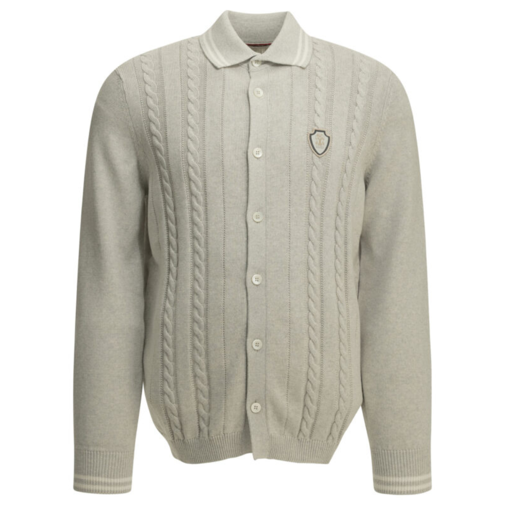 Sans titre (1000 x 1000 px) (93) BRUNELLO CUCINELLI cardigan homme gris – Image 1