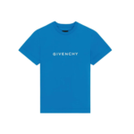 GIVENCHY t-shirt en coton slim fit homme bleu