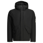 STONE ISLAND doudoune en nylon homme noire