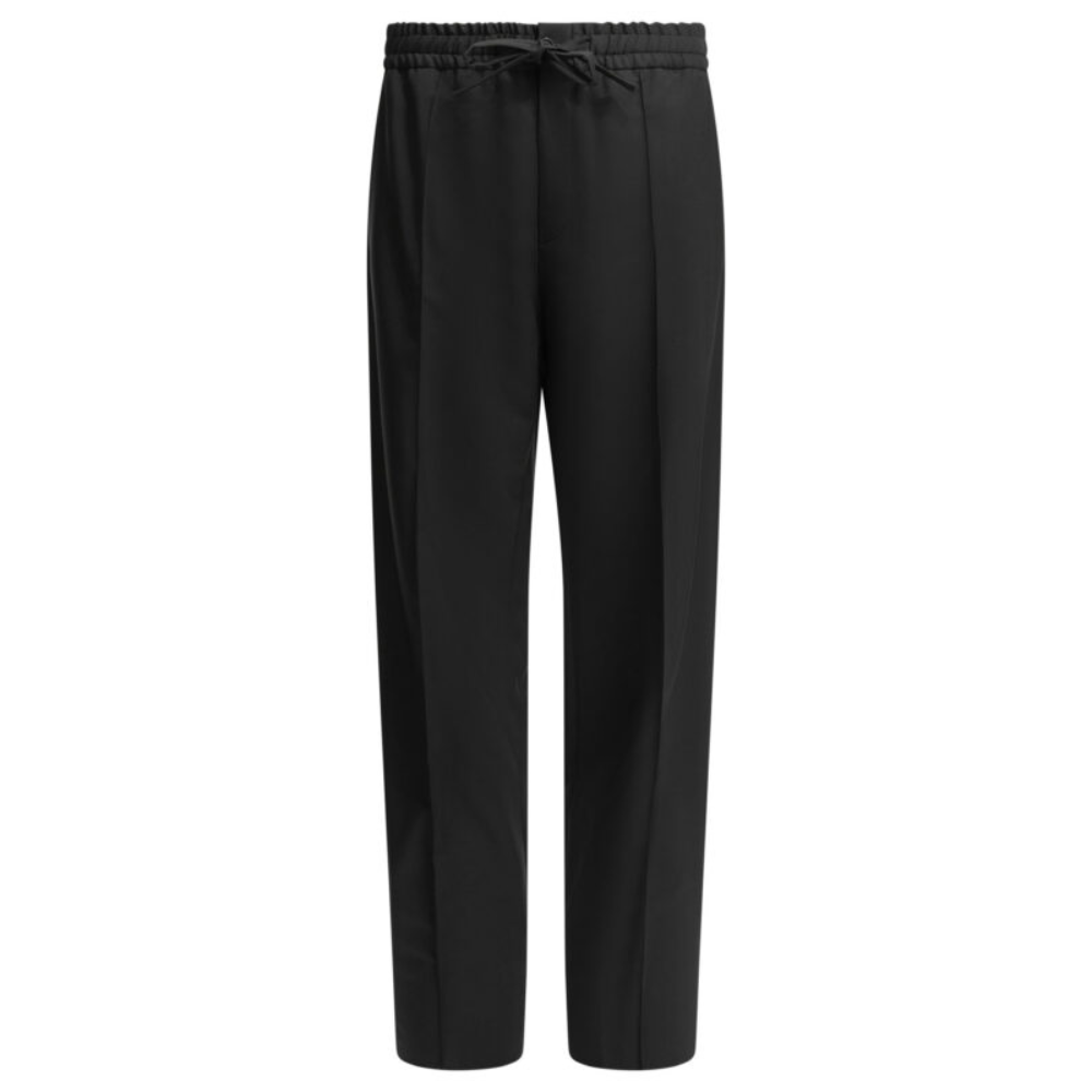 Sans titre (1000 x 1000 px) (94) VALENTINO pantalon habillé en laine homme noir – Image 1