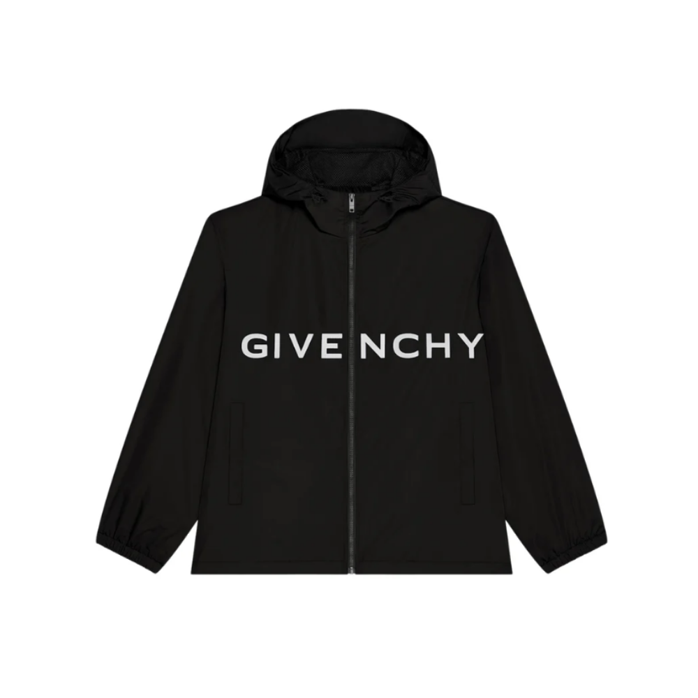Sans titre (1000 x 1000 px) (94) GIVENCHY coupe-vent en tissu technique homme noir – Image 1