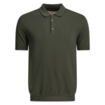 BARACUTA polo en coton homme vert
