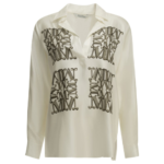 MAX MARA chemise en soie femme blanc