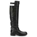 JIMMY CHOO bottes en cuir femme noires