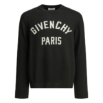 GIVENCHY pull à col rond en coton homme noir