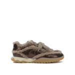 PINKO baskets en cuir femme marron