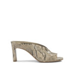 DEL CARLO chaussures à talons en cuir femme beiges