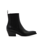 SARTORE bottines en cuir femme noir