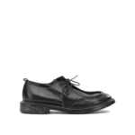 MOMA chaussures en cuir homme noires