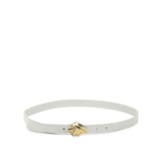 ANDERSON'S ceinture en cuir femme blanche