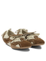 ACNE STUDIOS baskets en cuir femme marron – Image 2