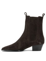 AEYDE bottines en daim femme marron – Image 3