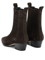 AEYDE bottines en daim femme marron – Image 4