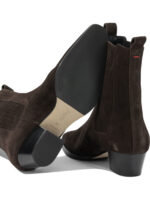 AEYDE bottines en daim femme marron – Image 5