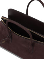 ALAÏA sac à main en cuir femme bordeaux – Image 5