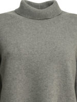 ALAÏA pull à col roulé en cachemire femme gris – Image 3
