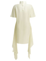 ALAÏA robe courte en viscose femme blanche – Image 2
