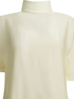 ALAÏA robe courte en viscose femme blanche – Image 3