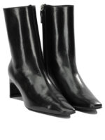 ALLUMINIO bottes en cuir femme noires – Image 2