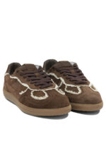 ALOHAS baskets basses en daim femme marron – Image 2