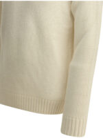 ALTUM pull à col roulé en cachemire homme blanc – Image 4