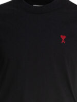 AMI PARIS t-shirt en coton homme noir – Image 3