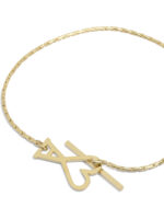 AMI PARIS bracelet femme doré – Image 2