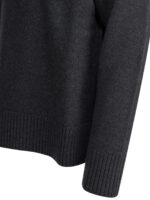 AMI PARIS pull en laine homme gris – Image 4