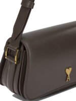 AMI PARIS sac porté épaule femme marron – Image 4