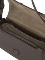 AMI PARIS sac porté épaule femme marron – Image 5