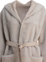 BLANCHA veste longue femme beige – Image 5