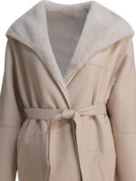 BLANCHA veste longue femme beige – Image 6