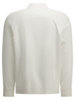 BRUNELLO CUCINELLI sweat-shirt zippé en nylon homme blanc – Image 2
