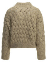 BRUNELLO CUCINELLI pull femme beige – Image 2