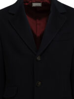 BRUNELLO CUCINELLI manteau en laine homme noir – Image 3
