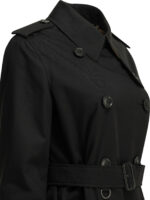 BURBERRY trench-coat en coton femme noir – Image 3