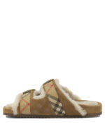 BURBERRY sandales en daim femme beiges – Image 3