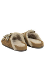 BURBERRY sandales en daim femme beiges – Image 4