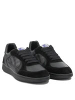 BURBERRY sneakers en cuir homme noires – Image 2