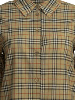 BURBERRY chemise en coton femme beige – Image 3