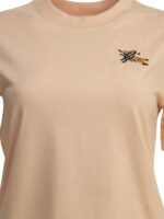 BURBERRY t-shirt en coton femme rose – Image 3