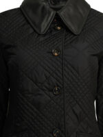 BURBERRY veste matelassée en nylon femme noire – Image 3