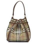 BURBERRY sac à main en toile de coton femme beige – Image 3